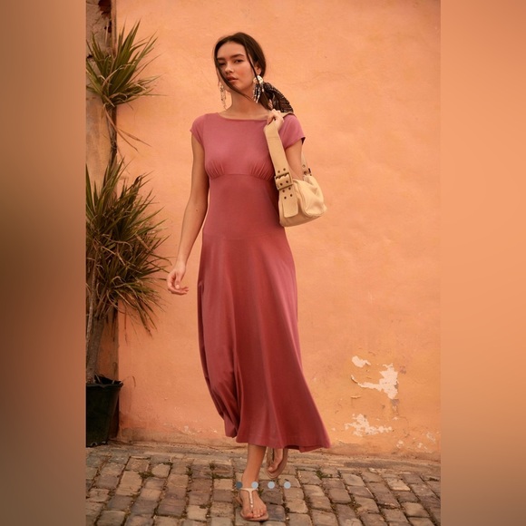 Free People Dresses & Skirts - Free People Ellis Maxi In Purple Brushed Mauve